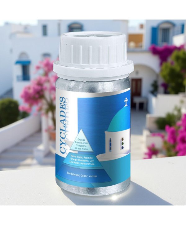 Cyclades – Ulei Esențial Odorizant de Cameră Premium, 50 ml | Aromă Fresh, Marină și Relaxantă Cyclades – Ulei Esențial Odorizant de Cameră Premium, 50 ml | Aromă Fresh, Marină și Relaxantă