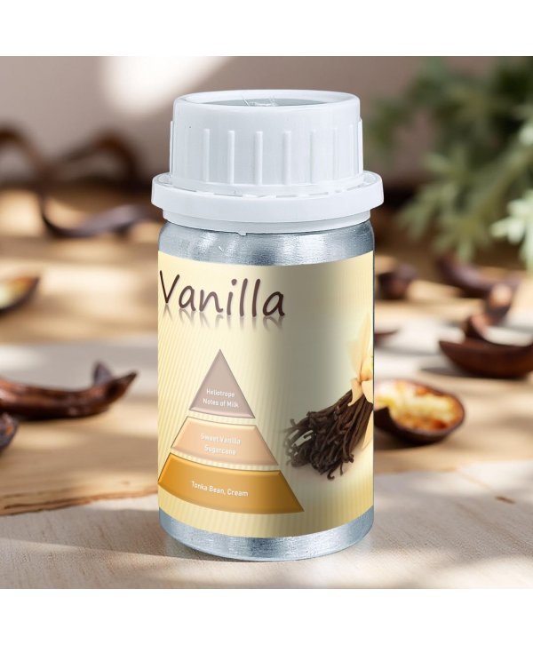 Vanilla – Ulei Esențial Odorizant de Cameră Premium, 50 ml | Aromă Dulce, Catifelată și Caldă