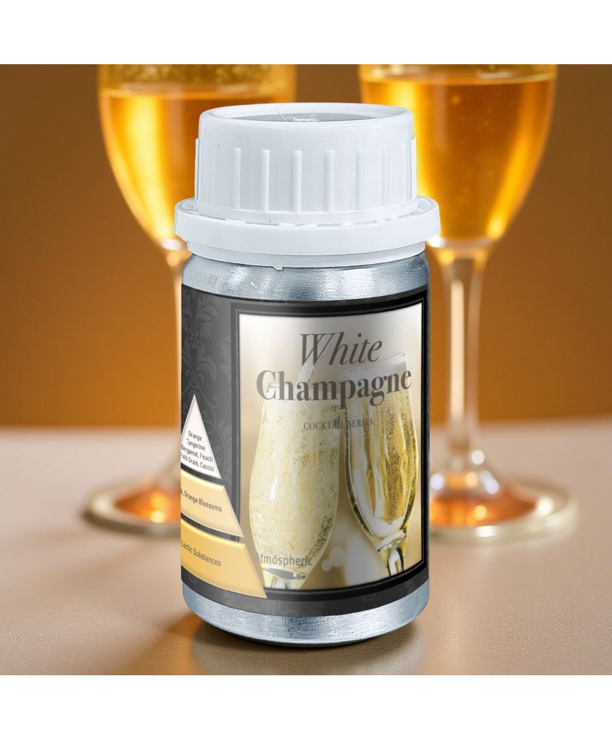 White Champagne – Ulei Esențial Odorizant de Cameră Premium, 50 ml | Aromă Elegantă, Luminoasă și Festivă