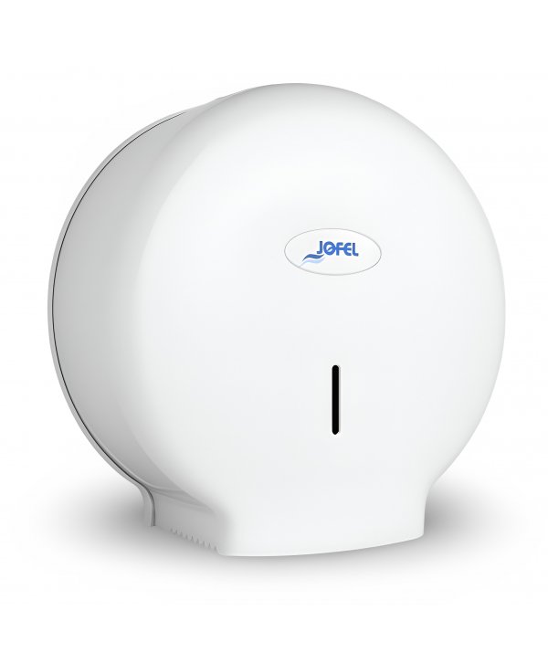 Dispenser de Hârtie Igienică Jofel SMART pentru Role Jumbo – Soluție Economică și Practică pentru Spații Publice Dispenser de Hârtie Igienică Jofel SMART pentru Role Jumbo – Soluție Economică și Practică pentru Spații Publice