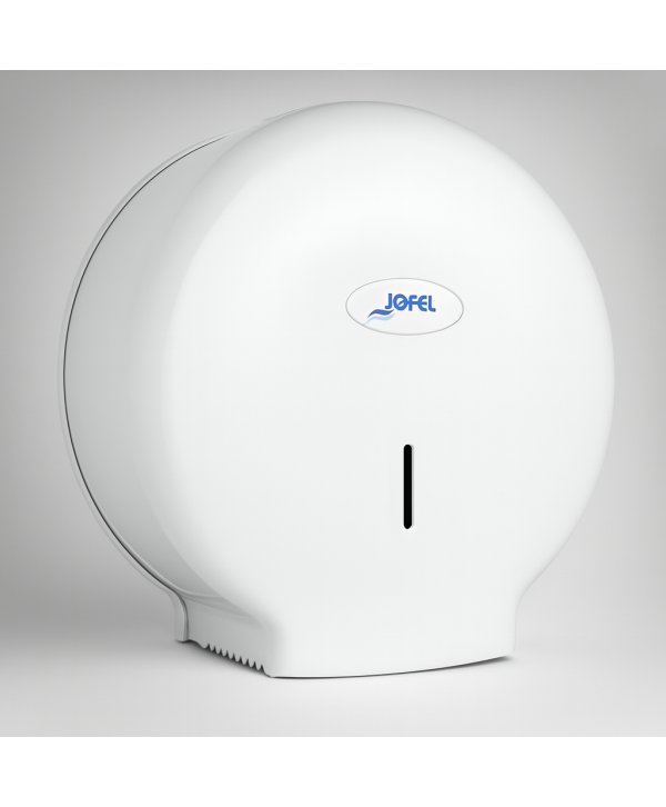 Dispenser de Hârtie Igienică Jofel SMART pentru Role Jumbo – Soluție Economică și Practică pentru Spații Publice Dispenser de Hârtie Igienică Jofel SMART pentru Role Jumbo – Soluție Economică și Practică pentru Spații Publice