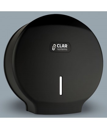 Dispensere hartie igienica - Dispenser de Hârtie Igienică CLAR Systems I-NOVA în Negru Mat Cauciucat – Funcționalitate și Eleganță în Design Modern - arli.ro