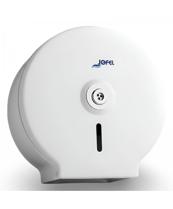 Dispenser Premium 💎 din Metal Electro Zincat pentru Role de Hârtie Igienică Jumbo - Jofel Classic, Antivandalism