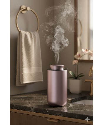 Difuzor Rose Gold pentru esențe odorizante prin nebulizare – Soluția ideală pentru auto 🚗 și birou 🏢