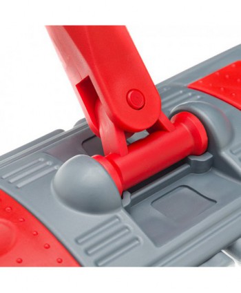 Suport mop plat profesional cu buzunare 60 cm – Ideal pentru toalete și zone de colectare a deșeurilor