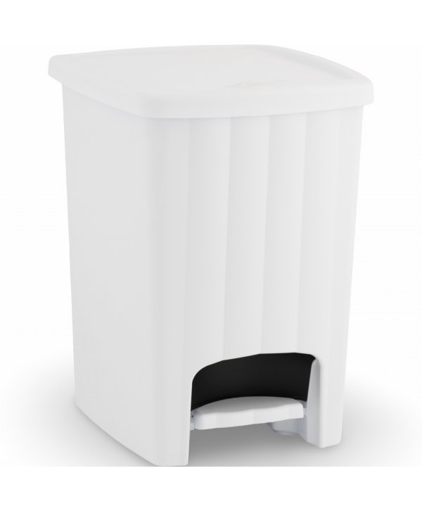 Coș de Gunoi 20L cu Pedală și Capac 🇮🇹 White – Design Compact și Igienă Fără Compromisuri Coș de Gunoi 20L cu Pedală și Capac 🇮🇹 White – Design Compact și Igienă Fără Compromisuri