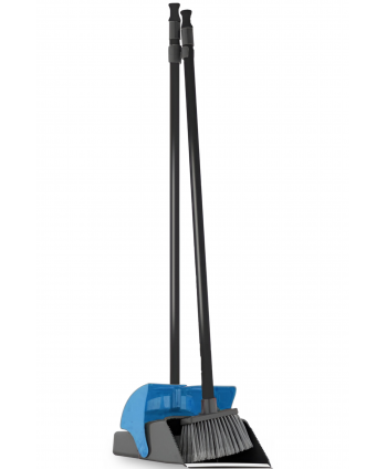 Set matura si faras profesional, coada inalta reglabila pe inaltime, capac rabatabil, lamela cauciuc, albastru cf cod culori UE