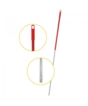 Set Profesional Curățenie ArliPlus® Roșu 🇪🇸 – Găleată cu Dublu Compartiment + Mop Microfibră + Mâner Aluminiu