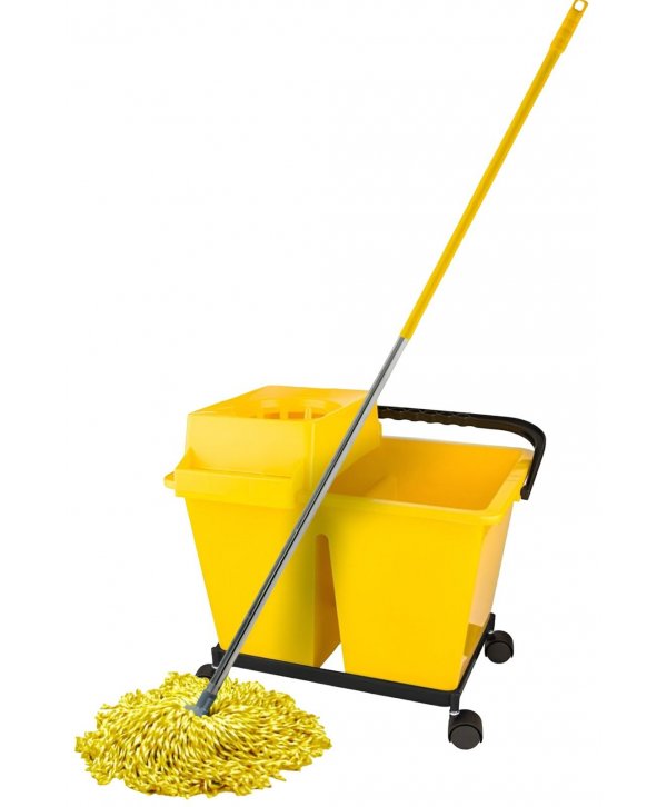 Set Profesional Curățenie ArliPlus® Galben 🇪🇸 – Găleată cu Dublu Compartiment + Mop Microfibră + Mâner Aluminiu Set Profesional Curățenie ArliPlus® Galben 🇪🇸 – Găleată cu Dublu Compartiment + Mop Microfibră + Mâner Aluminiu