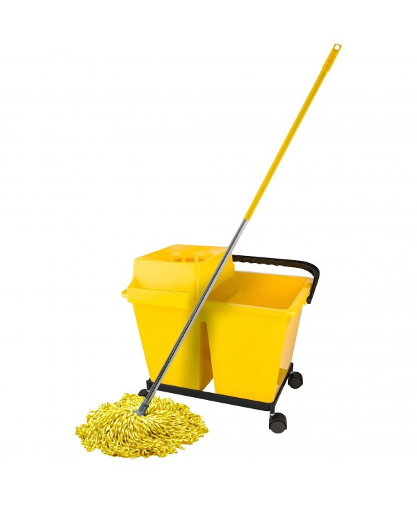 Set Profesional Curățenie ArliPlus® Galben 🇪🇸 – Găleată cu Dublu Compartiment + Mop Microfibră + Mâner Aluminiu Set Profesional Curățenie ArliPlus® Galben 🇪🇸 – Găleată cu Dublu Compartiment + Mop Microfibră + Mâner Aluminiu