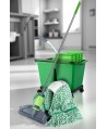 Set Curățenie Profesională ArliPlus® Verde cu Mop cu Fire Lungi