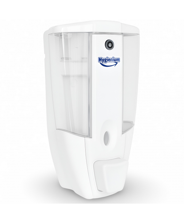 Dozator Săpun Lichid Hygienium 450 ml -Soluția Economică și Fiabilă pentru Spații cu Trafic Redus sau Mediu Dozator Săpun Lichid Hygienium 450 ml -Soluția Economică și Fiabilă pentru Spații cu Trafic Redus sau Mediu