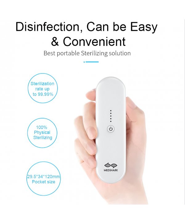 🔬 Sterilizator Portabil UV-C Medshark – Puterea Științei în Slujba Igienei