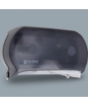 Dispenser Profesional de Hârtie Igienică 2 Role (max 14 cm) San Jamar 🇺🇸 Summit Versatwin Fumuriu Transparent Dispenser Profesional de Hârtie Igienică 2 Role (max 14 cm) San Jamar 🇺🇸 Summit Versatwin Fumuriu Transparent