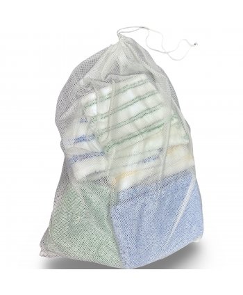 Sac Profesional Tip Plasă 50 × 70 cm  Pentru Spălarea Mopurilor | Rezistență 95°C | Conform Ordin MS 1761/2021
