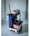 Cărucior Curățenie ArliPlus® M381 – Compact, Versatil și Extins pentru Echipare Completă