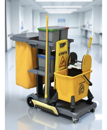 Carucior profesional ArliPlus M550 cu galeti si storcator