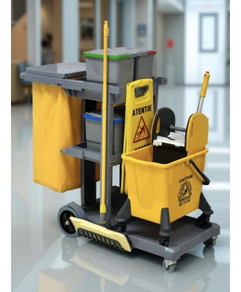 Carucior de curatenie profesional ArliPlus M550 pentru spalarea podelelor