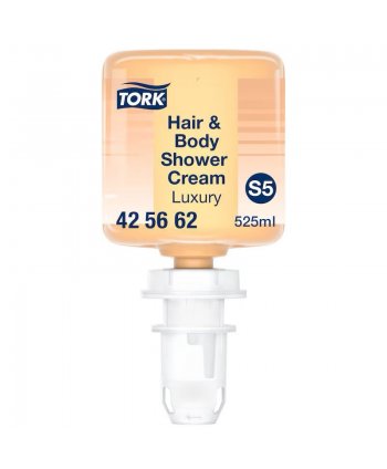 Cremă de Duș Luxury 3-în-1 Tork S5 – Rezervă Mini Păr & Corp 525 ml, Cod 425662