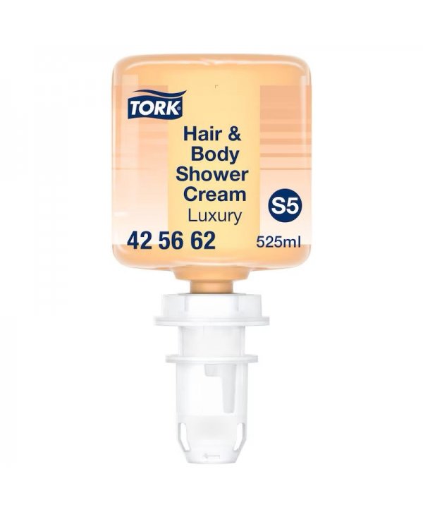 Cremă de Duș Luxury 3-în-1 Tork S5 – Rezervă Mini Păr & Corp 525 ml, Cod 425662 Cremă de Duș Luxury 3-în-1 Tork S5 – Rezervă Mini Păr & Corp 525 ml, Cod 425662