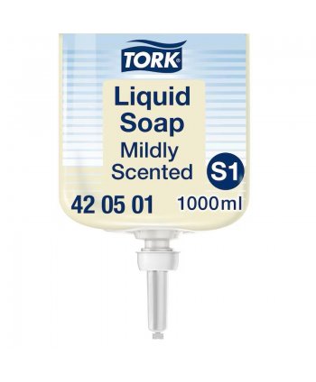 Săpun Lichid Tork S1 cu Parfum Delicat – Rezervă 1000 ml, Cod 420501