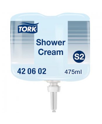 Cremă de Duș & Șampon 2-în-1 Tork S2 Premium – Rezervă 475 ml, Cod 420602