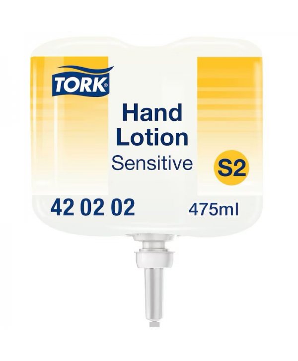 Loțiune Hidratantă Mâini Tork Sensitive S2 – Rezervă 475 ml, Cod 420202 Loțiune Hidratantă Mâini Tork Sensitive S2 – Rezervă 475 ml, Cod 420202