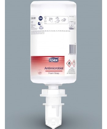  Acasa - Săpun Spumă Antimicrobian Tork S4 – Rezervă 1000 ml, Cod 520800 - arli.ro