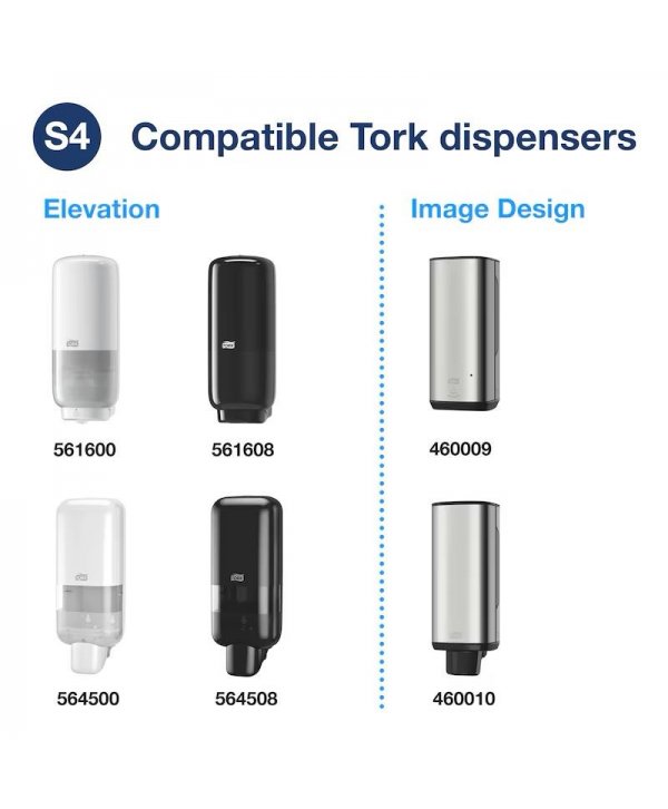 Cremă de duș profesională Tork S4 – Rezervă 1000 ml, Cod 424601 Cremă de duș profesională Tork S4 – Rezervă 1000 ml, Cod 424601