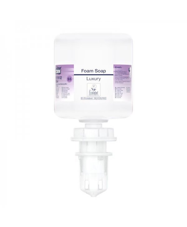 Săpun spumă pentru maini Tork Luxury S5 – Rezervă 525 ml, Cod 525902 Săpun spumă pentru maini Tork Luxury S5 – Rezervă 525 ml, Cod 525902