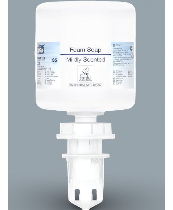Săpun Spumă Tork S5 Mildly Scented – Rezervă 525 ml, Cod 525502 Săpun Spumă Tork S5 Mildly Scented – Rezervă 525 ml, Cod 525502