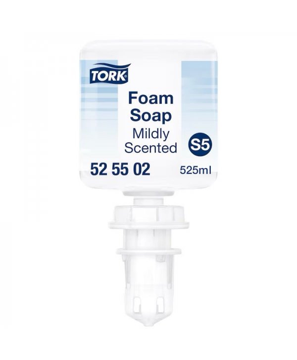 Săpun Spumă Tork S5 Mildly Scented – Rezervă 525 ml, Cod 525502 Săpun Spumă Tork S5 Mildly Scented – Rezervă 525 ml, Cod 525502