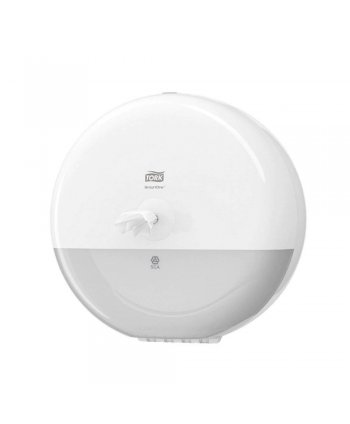 Dispenser hârtie igienică Tork SmartOne® T8 Alb cod 680000 - porție cu porție, economic, trafic intens