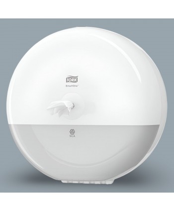Acasa - - Dispenser hârtie igienică Tork SmartOne® T8 Alb cod 680000 - porție cu porție, economic, trafic intens - arli.ro