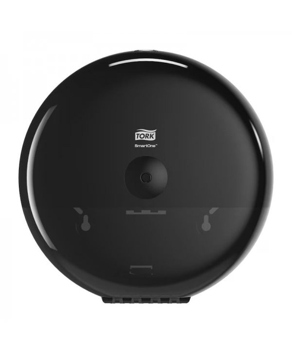 Dispenser hârtie igienică Tork SmartOne® T8 Negru cod 680008 - porție cu porție, economic, trafic intens Dispenser hârtie igienică Tork SmartOne® T8 Negru cod 680008 - porție cu porție, economic, trafic intens