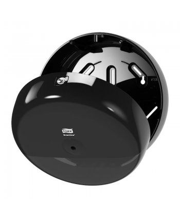 Dispenser hârtie igienică Tork SmartOne® T8 Negru cod 680008 - porție cu porție, economic, trafic intens