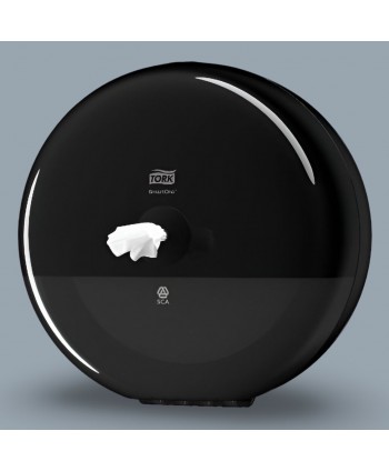 Acasa - - Dispenser hârtie igienică Tork SmartOne® T8 Negru cod 680008 - porție cu porție, economic, trafic intens - arli.ro