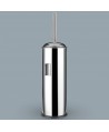 Perie WC cu Suport Economic din Metal Cromat – Grosime 0,4 mm, Finisaj Lucios, Poziționare Pardoseală, Design Simplu & Elegant