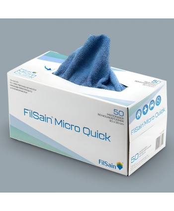  Produse de curatenie profesionale - Cutie 50 Lavete Microfibră Filsain® Micro Quick – Performanță Profesională, Igienă și Eficiență - arli.ro