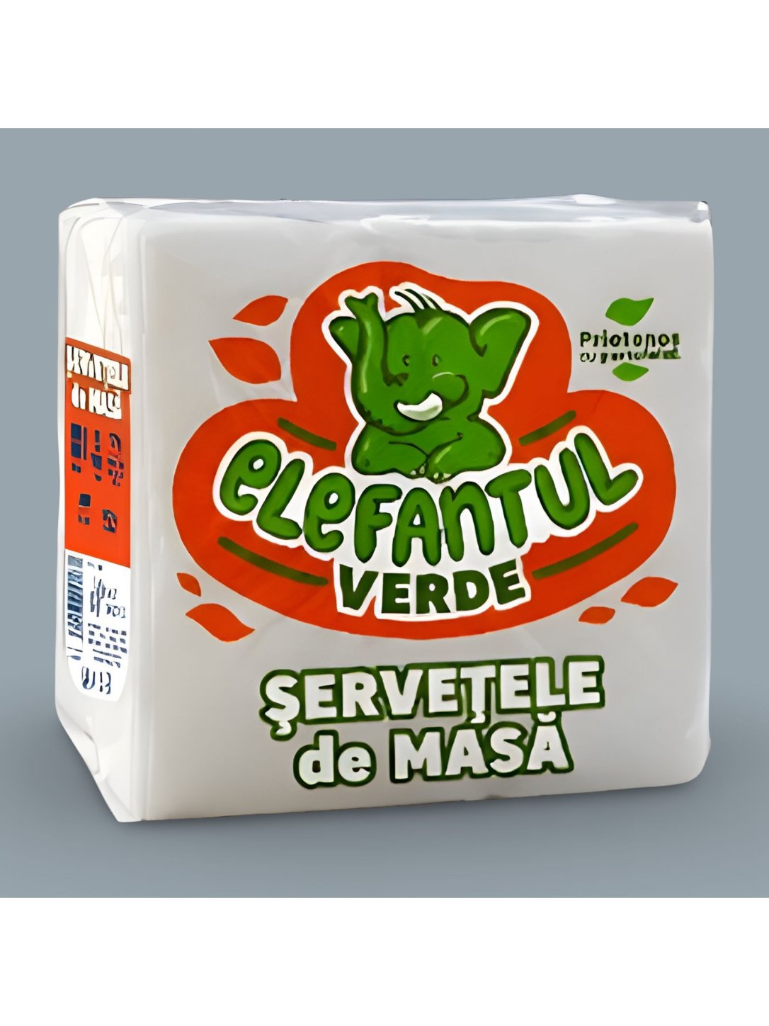 Șervețele de Masă Elefantul Verde – 100 bucăți | 30×30 cm | 1 Strat | HoReCa Economic