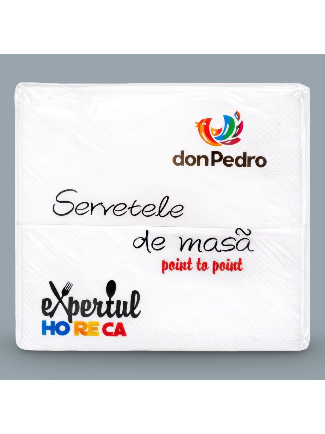 Șervețele de Masă Don Pedro – 100 bucati| 33×33 cm | 2 Straturi | Expertul HoReCa