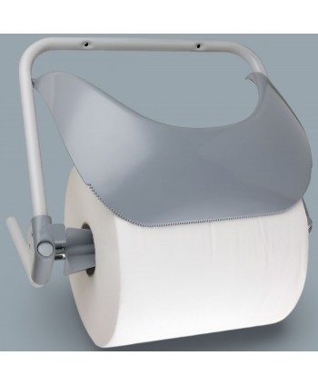 Dispenser industrial din metal si plastic cu fixare pe perete pentru role de hârtie mari Clar Systems – Robust si Eficient