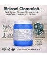 Biclosol – Dezinfectant Clorigen Efervescent de Nivel Înalt cu Spectru Larg de Actiune – 300 Tablete
