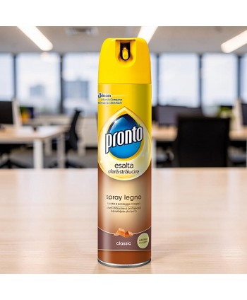 Pronto Spray pentru Mobilă 300 ml – Ulei Nutritiv 4 în 1 pentru Lemn