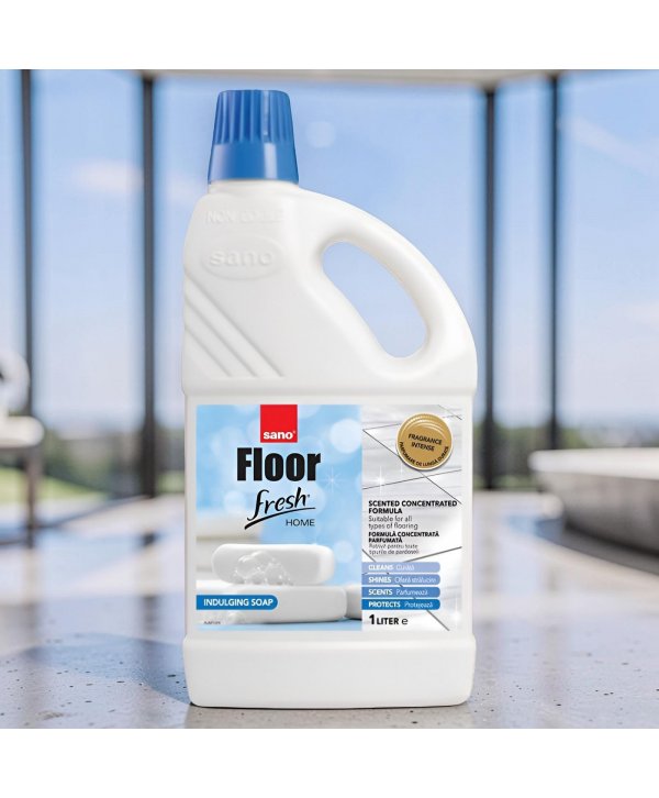 Sano Floor Fresh Home Soap 1L – Detergent pentru Pardoseli cu Parfum Intens și de Durată
