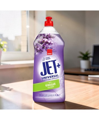Detergenti profesionali - Sano Jet Gel Universal – Soluția Multisuprafețe pentru Curățenie Impecabilă și Parfum Proaspăt de Levănțică (flacon 1,5L) - arli.ro