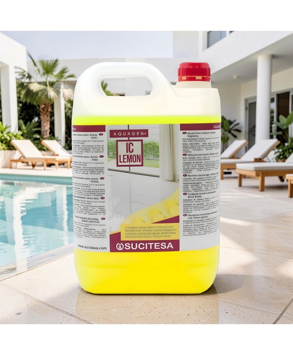Aquagen IC Lemon – Detergent Profesional pentru Pardoseli cu Bio-Alcool și Parfum Revigorant de Lămâie Aquagen IC Lemon – Detergent Profesional pentru Pardoseli cu Bio-Alcool și Parfum Revigorant de Lămâie