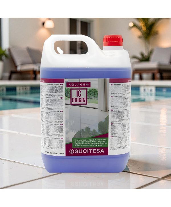 Aquagen IC Origin – Detergent Profesional pentru Pardoseli cu Bio-Alcool și Parfum de Pădure de Conifere