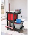 Căruciorul de Curățenie ArliPlus® M740 – Performanță Compactă cu Presă de Stors și 2 Găleți