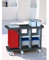 Cărucior Multifuncțional Modular ArliPlus® M107 – Soluția Profesională pentru Organizare și Igienă